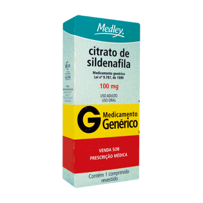 Sildenafila 100Mg 1Cpr Gen.medley