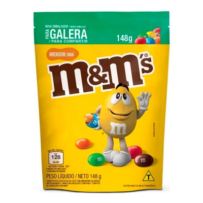 M&m Amendoin Pouch 148G