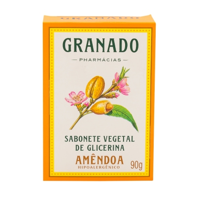 Sabonete Granado Glicerina Amêndoas 90G