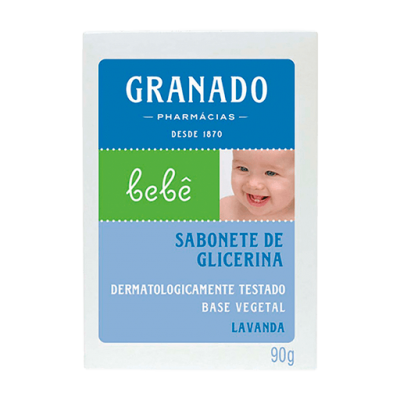 Sabonete Granado Glicerina Bebê Lavanda 90G