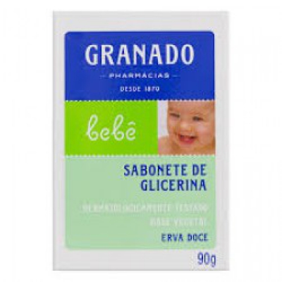 Sabonete Granado Glicerina Bebê Erva Doce 90G