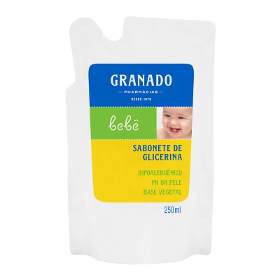 Sabonete Líquido Granado Bebê Tradicional Refil 250ML
