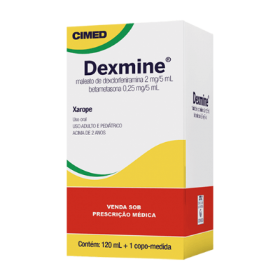 Dexmine 0,25Mg/5ML + 2Mg/5ML Xpe 120ML