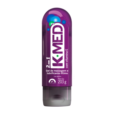 Gel Lubrificante Íntimo K-Med 2Em1 200ML