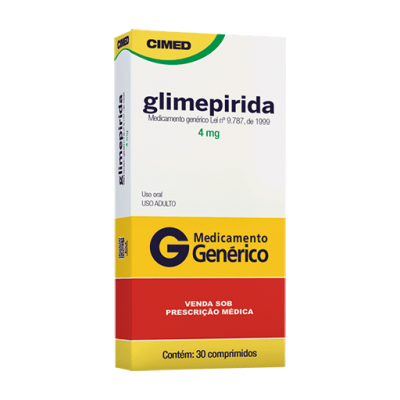 Glimepirida 4Mg 30Cpr Gen.cimed