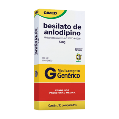 Fp.anlodipino 5Mg 30Cpr Gen.cimed