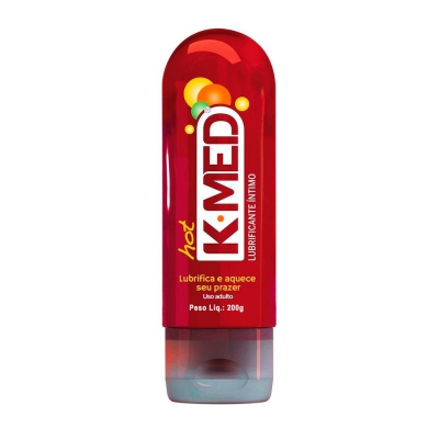 Gel Lubrificante Íntimo K-Med Hot 200ML