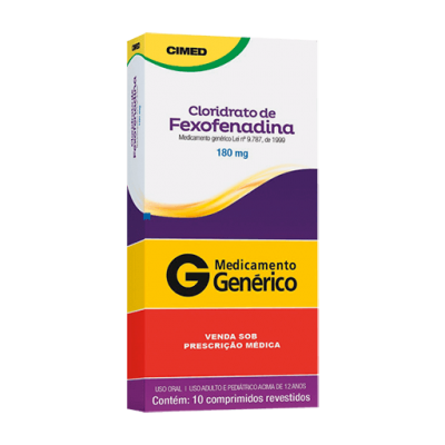 Fexofenadina 180Mg 10Cpr Gen.cimed
