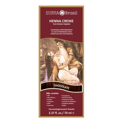 Henna Surya Creme Chocolate 70ML