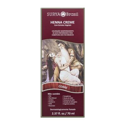 Henna Surya Creme Cobre 70ML