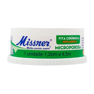 Fita Microporosa Missner 1,2Cm X 4,5Mt