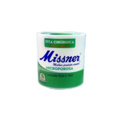 Fita Microporosa Missner 5Cm X 10Mt