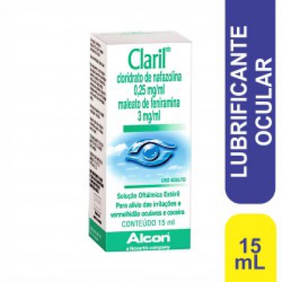 Claril 0,25Mg/ml + 3Mg/ml Sol Oft 15ML