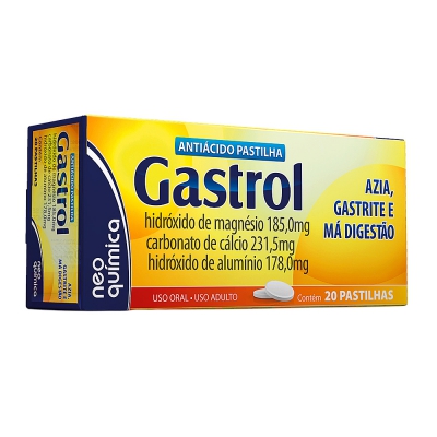 Gastrol Pastilha 20Un