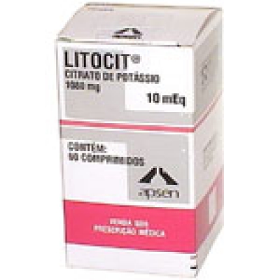 Litocit 10Meq 1080Mg 60Cpr