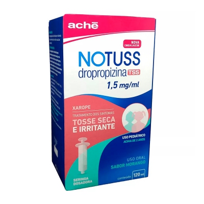 Notuss Tss 1,5Mg Xpe Ped Morango 120ML