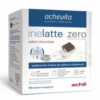 Inelatte Zero Chocolate 60Tabletes