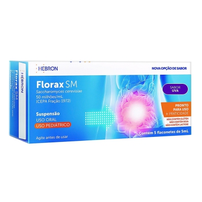 Florax Sm Ped Uva 5X5ML
