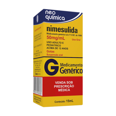 Nimesulida 50Mg 15ML Gen.neo Química