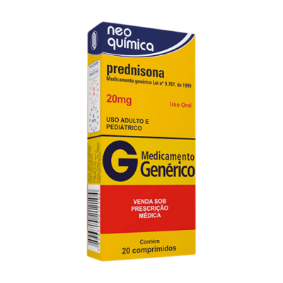 Prednisona 20Mg 20Cpr Gen.neo Química