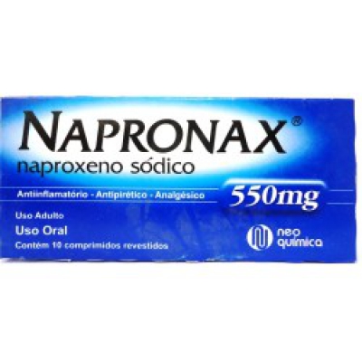 Napronax 550Mg 10Cpr