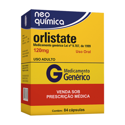Orlistate 120Mg 84Cps Gen.neo Química