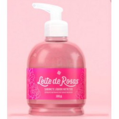Sabonete Líquido Leite de Rosas Tradicional 300ML