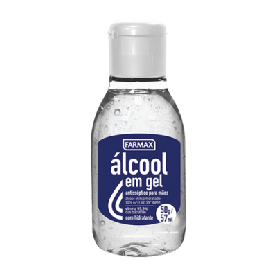 Álcool Gel 70% Farmax Neutro  50G