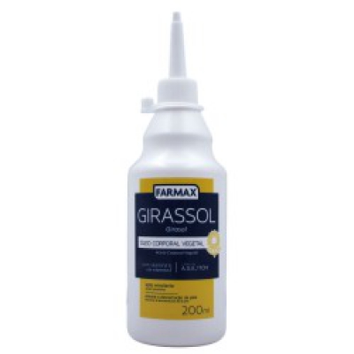 Óleo Corporal Farmax de Girassol Com Aplicador 200ML