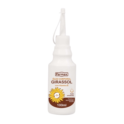 Óleo Corporal Farmax de Girassol Com Aplicador 100ML