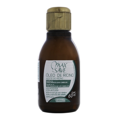 Óleo Capilar Farmax de Rícino 60ML
