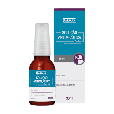 Solução Antimicotica Iodo Farmax 30ML