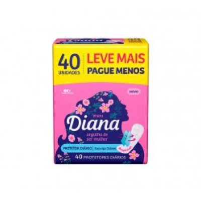 Absorvente Diana Protetor Diário 40Un