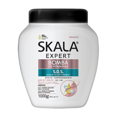 Creme de Tratamento Skala Bomba de Vitaminas 1KG
