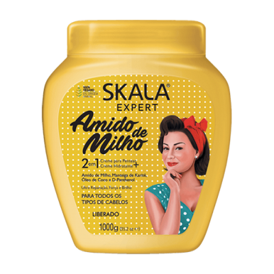 Creme de Tratamento Skala Amido de Milho 1KG