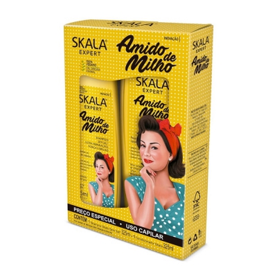 Shampoo+Condicionador Skala Amido de Milho 325ML