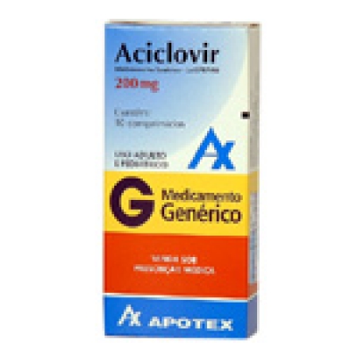 Aciclovir 200Mg 10Cpr Gen.ranbaxy
