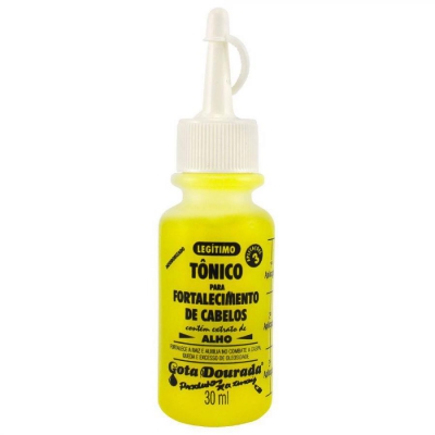 Tônico Capilar Gota Dourada Fortalecimento 30ML