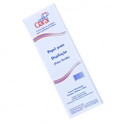 Papel Para Depilação Santa Clara Standard 50Un