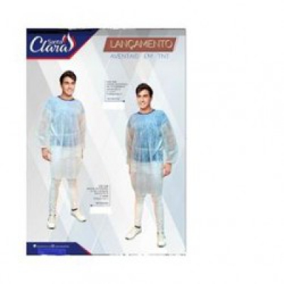 Avental Descartável Santa Clara Com Manga Tnt G.20