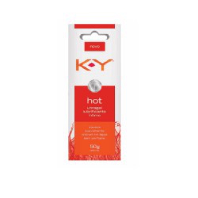 Gel Lubrificante Íntimo K-Y Hot 50G