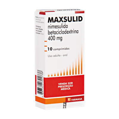 Maxsulid 400Mg 10Cpr