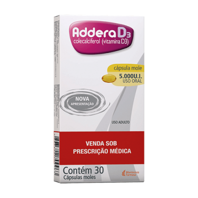 Addera D3 5.000Ui 30Cps Gel