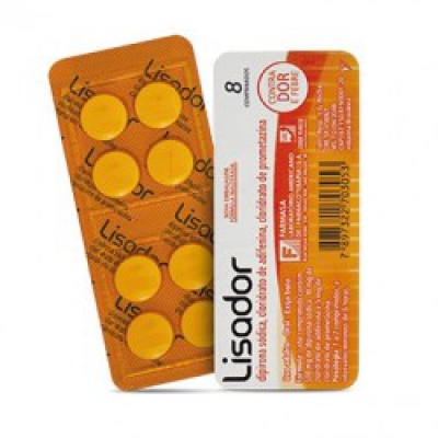 Lisador 500Mg Env 8Cpr (F)