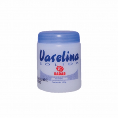 Vaselina Sólida Branca Radar 100G