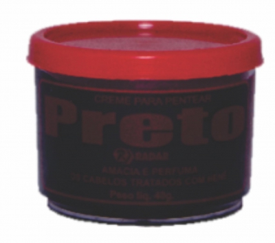 Creme de Pentear Preto Radar 40G