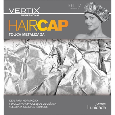 Touca Metalizada Ricca Ref.393