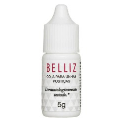 Cola Para Unhas Postiças Com Pincel Belliz 5G