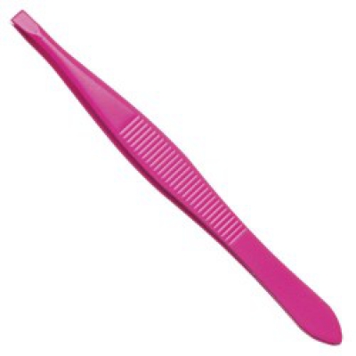 Pinça Ricca Neon Ponta Reta Ref.1718