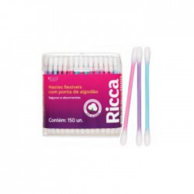 Hastes Flexíveis Ricca 150Un Rf.3244